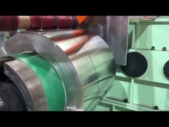 Precision stainless steel coil slitting services