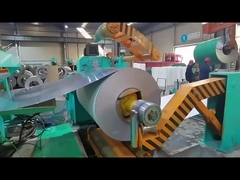 Stainless coil longitudinal cutting