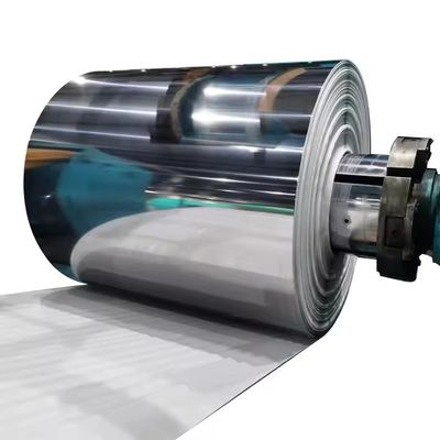 8K 2B Mirror Stainless Steel Coil 304 316 409 410 420J2 410 Hot Rolled For Container