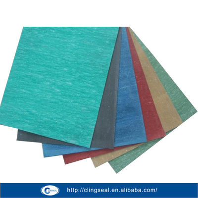 Composite Non Asbestos Rubber Sheet Vibration Resistant For Water Pumps / Valve Connections