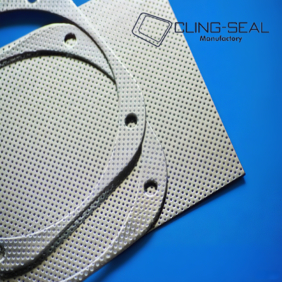 Industrial Non-Asbestos Gasket Board with Double-Metal Reinforcement High Temperature Performance for Vehicle Engines , Compressors and Generators