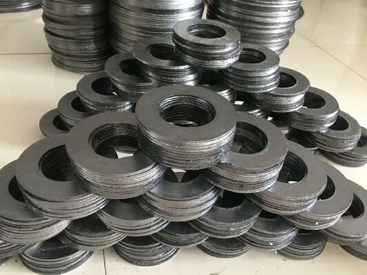 Industrial Custom Thickness Graphite Gaskets Designed for Deep Cooling High Vacuum Working Conditions with Outstanding High Temperature Resistance Performance