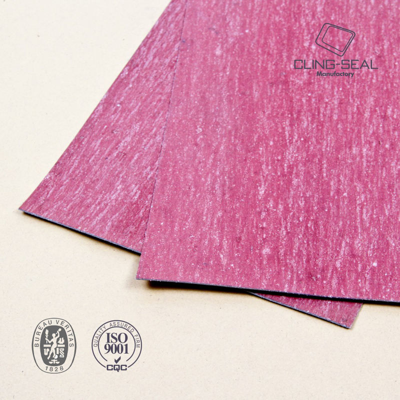 Chemical Resistant Non Asbestos Gasket Sheet Custom Cutting Processing 1.5 g/cm3