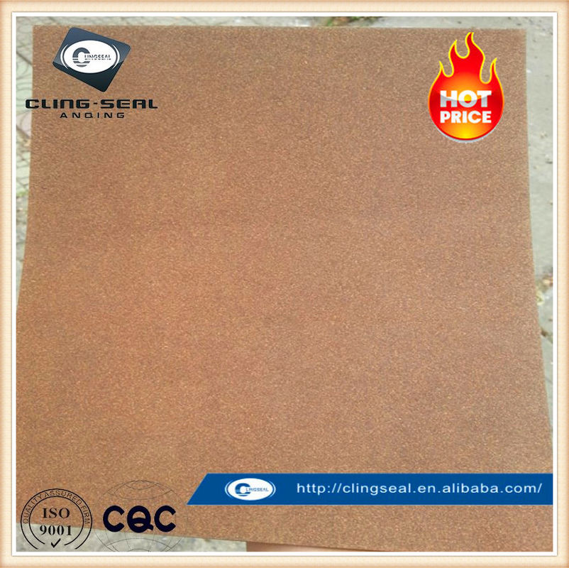 Elastic Seal Gasket Rubber Cork Sheet For Mechanical Systems Sealing